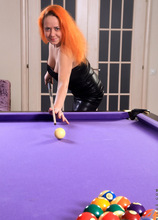 Elite Mature Porn Pics Check out the tits that Russian mom Natali is rocking. She can't keep her puffy nipples inside her evening gown, so why not get naked and hop onto the pool table? She'll use any tool at her disposal, from her talented fingers to a pool ball to make her cr - Anilos xxx sex photos