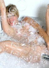 Elite Mature Porn Pics Wild cougar Rosetta gets off from the bath water splashing her pussy - Anilos xxx sex photos