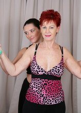 These mature ladies excersize a bit different than normal
