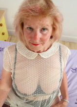 Elite Mature Porn Pics Kinky pierced British housewife playing alone - Mature.nl xxx sex photos
