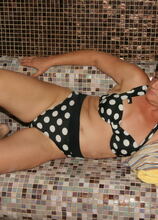 Elite Mature Porn Pics Mature ladies bathing and relaxing in a sauna - Mature.nl xxx sex photos