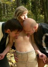 A hot and kinky suckfest in the woods